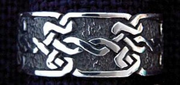 Keltische Knoop Ring Zilver