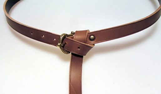 Viking Riem 160 cm Lang in Bruin, 9e-10e eeuws