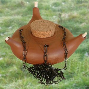 Öllicht dreifl, incl. Kette 12cm