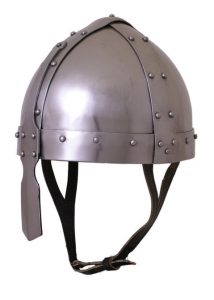 Viking Spangenhelm 2 mm staal, 3 mm neus, in S, M of L