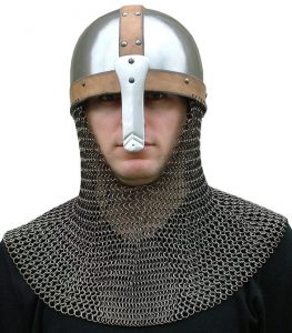 Vroeg Viking Spangenhelm, eventueel met maliënkolder