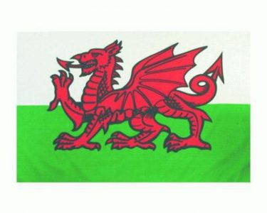 Vlag van Wales (op=op)