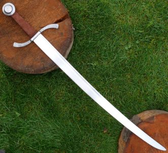 Mittelalter Bogenschutzen Falchion Schwert Schaukampf