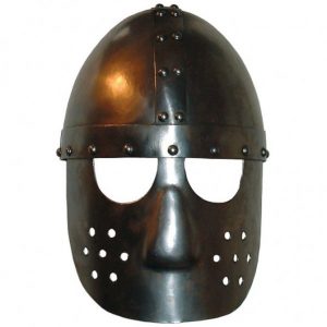 Normandische helm met Gezichtsmasker