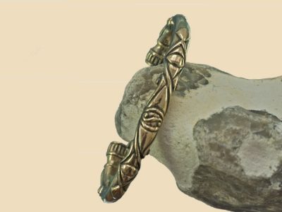 Keltischer Armreifen Replikat Bronze