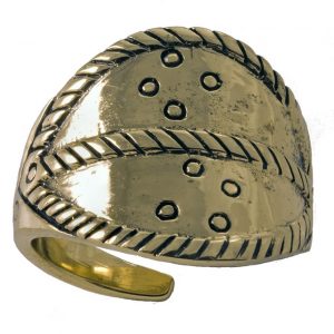 Replica Viking Ring Brons Klein