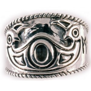 Viking Odin Ring Zilver Klein (925er)