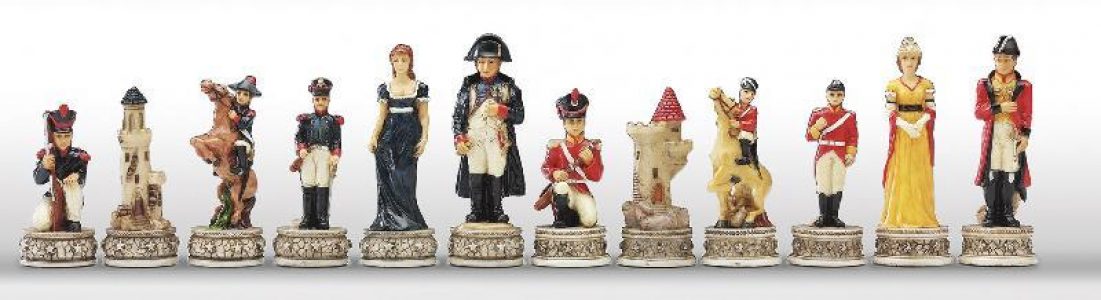 Slag bij Waterloo Schachfiguren