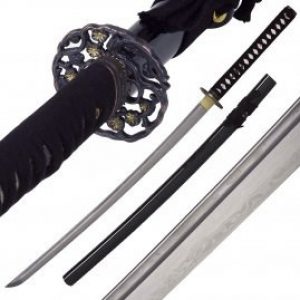 John Lee Golden Flower Katana Damast HSD-85711