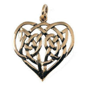 Unendliche Liebe Anhanger Bronze