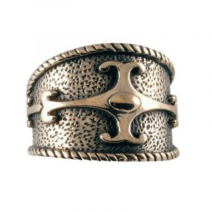 Keltischer Ring Bronze Klein