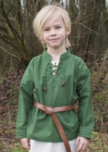 Kinder Blouse in Groen met lange mouw