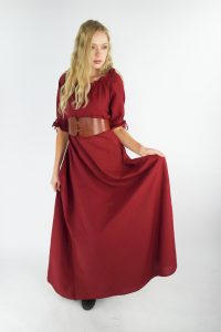 Mittelalterkleid in Rot