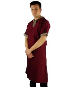 Middeleeuws - Viking Tuniek in Rood