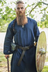 Middeleeuws - Viking Tuniek in Blauw