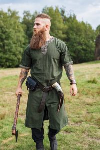 Middeleeuws - Viking Tuniek in Groen