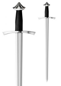 ​Normannisches Schwert mit Scheide, Scharf