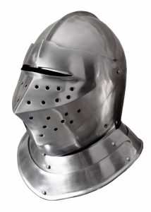 Gesloten helm, Engelse stijl, 16e eeuws