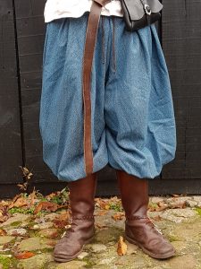 Viking Rusvik Broek, Wol in maat M in Blauw