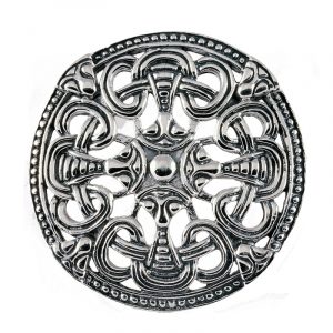 Viking Schijf Fibula in Zilver (925er)