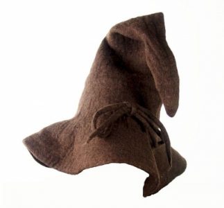 ​Zaubererhut - Gandalf Hut aus Wolle in Braun