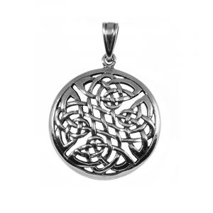 Keltischer Knoten Anhanger Silber