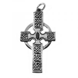 Keltischer Kreuze Anhanger Silber