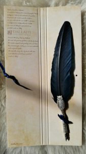 Veer met Uilen Pen Blauw