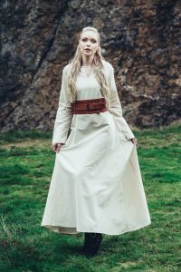 Wikinger Damen Unterkleid in Natur