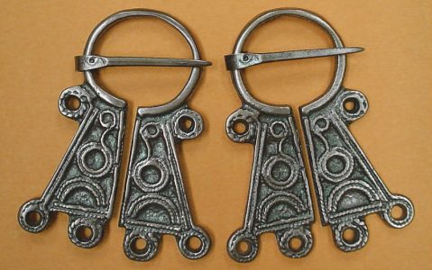 Viking Fibula in Brons (UITVERKOOP)