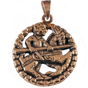 Viking Krijger ca. 990 na Chr. in Brons