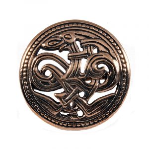 Viking Haithabu Fibula in Brons