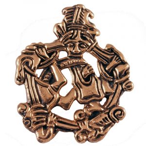 Wikinger Tiermotif Anhanger Bronze 