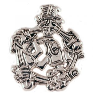 Viking Diermotief Hanger in Zilver (925er)