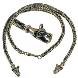 Wikinger Kette 55cm Bronze (anbietung)