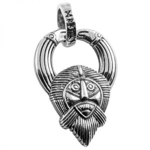 Viking Odin Hanger in Zilver (925er)