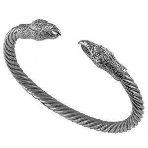 Viking Odins Raven Armband in Zilver (925er)