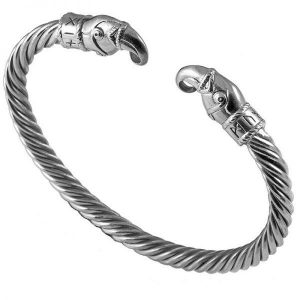 Viking Odins Raven Armband in Zilver (925er)