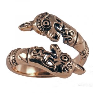 Wikinger Osenberg Ring Bronze Klein