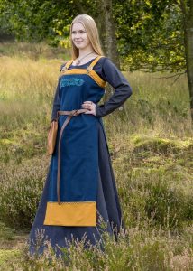 Viking Dames Overkleed in Blauw-Geel