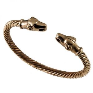 Viking Ramskop Armband in Brons (aanbieding)