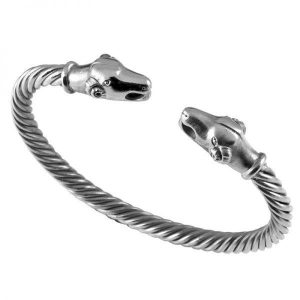 Viking Ramskop Armband in 925er Zilver (aanbieding)