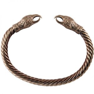 Viking Odins Raven Armband in Brons