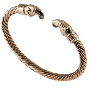 Viking Odins Raven Armband in Brons (aanbieding)