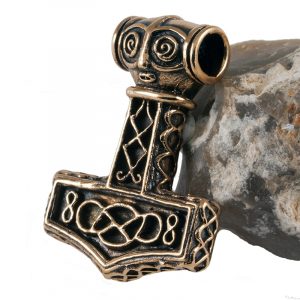 Viking Thor's hamer - Mjölnir Hanger in Brons