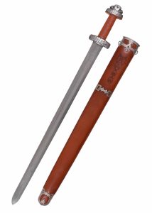 ​Das Trondheim Wikinger Schwert aus Damaststahl, Sharf