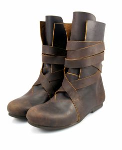 Wikinger Stiefel in Braun