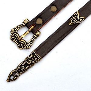 Viking Riem Borrestijl 160 cm in Bruin 1.5 cm