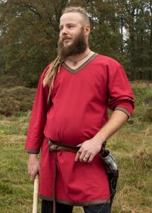 Viking Tuniek, Katoen in Rood