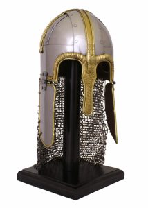 Coppergate Helm met geklonken Maliënkolder, 1,6 mm staal